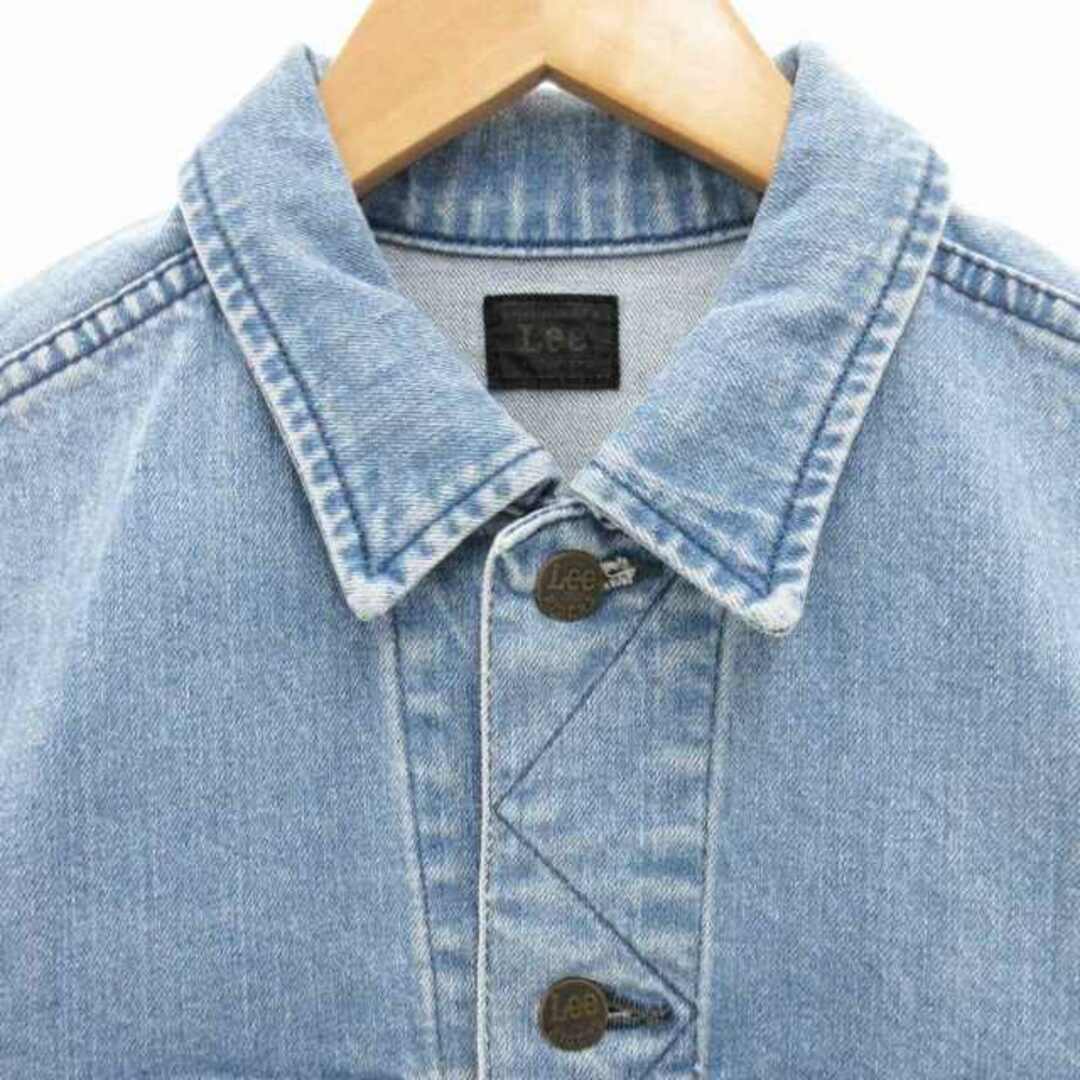Lee - リー デニムジャケット USED加工 ストレッチ M インディゴ Lee - リー デニムジャケット USED加工 ストレッチ M インディゴ