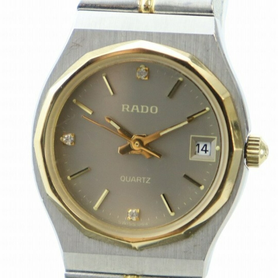 RADO - ラドー 腕時計 ウォッチ クォーツ 純正ベルト カレンダー RADO - ラドー 腕時計 ウォッチ クォーツ 純正ベルト カレンダー