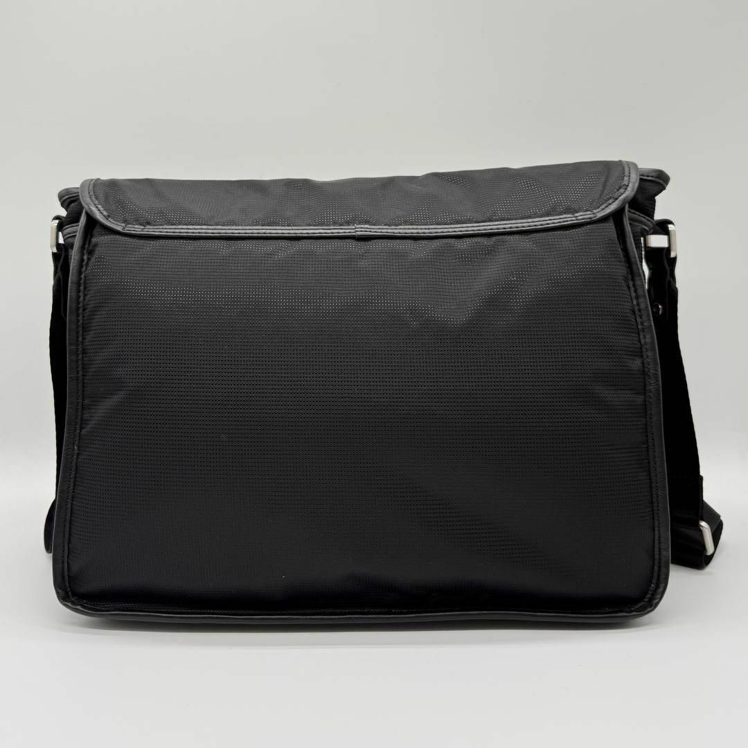 DIESEL - 【美品】DIESEL ディーゼル ブラック メッセンジャー DIESEL - 【美品】DIESEL ディーゼル ブラック メッセンジャー