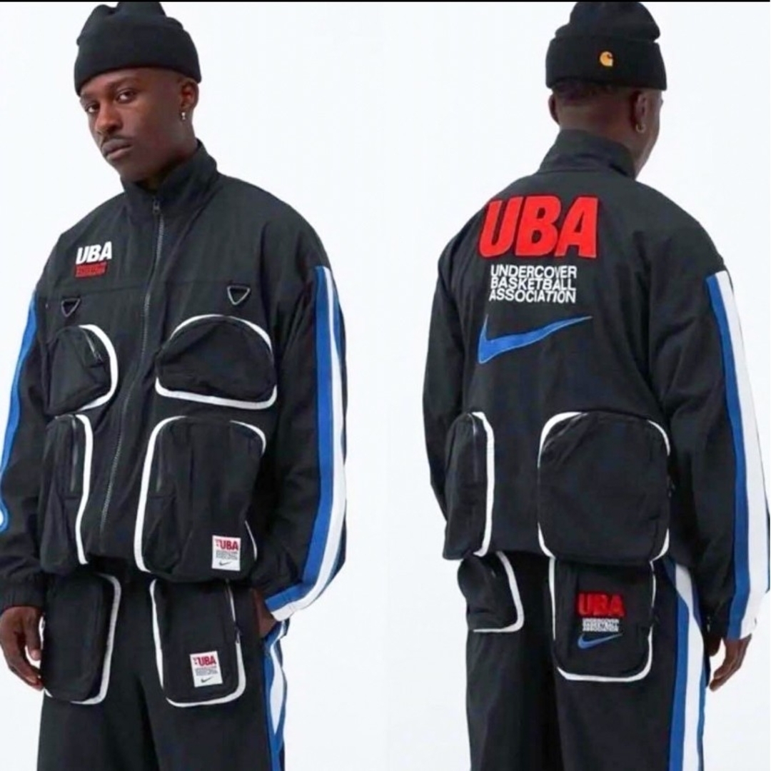 UNDERCOVER - UNDERCOVER x NIKE トラックジャケット UBA ロゴの UNDERCOVER - UNDERCOVER x NIKE トラックジャケット UBA ロゴの