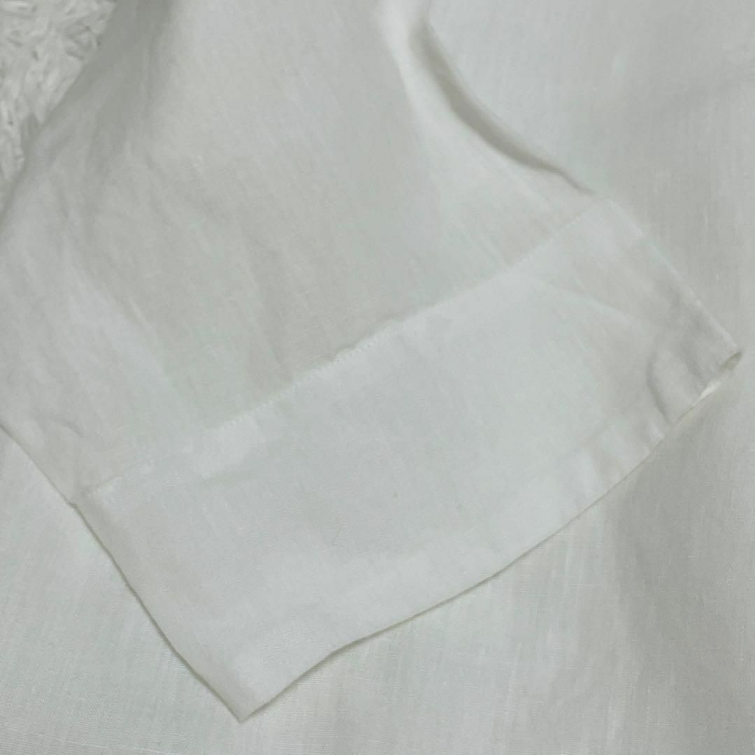 MARGARET HOWELL - 極美品✨マーガレットハウエル 麻100 丸襟 MARGARET HOWELL - 極美品✨マーガレットハウエル 麻100 丸襟