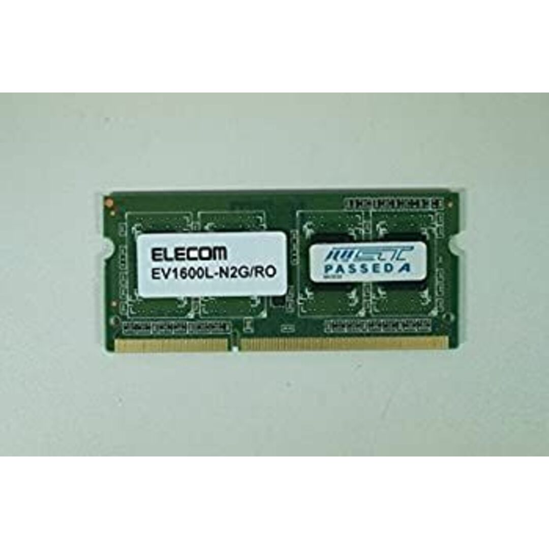 エレコム EV1600L-N2G/RO RoHS対応DDR3Lメモリモジュール/2GB スマホ/家電/カメラのPC/タブレット(PCパーツ)の商品写真