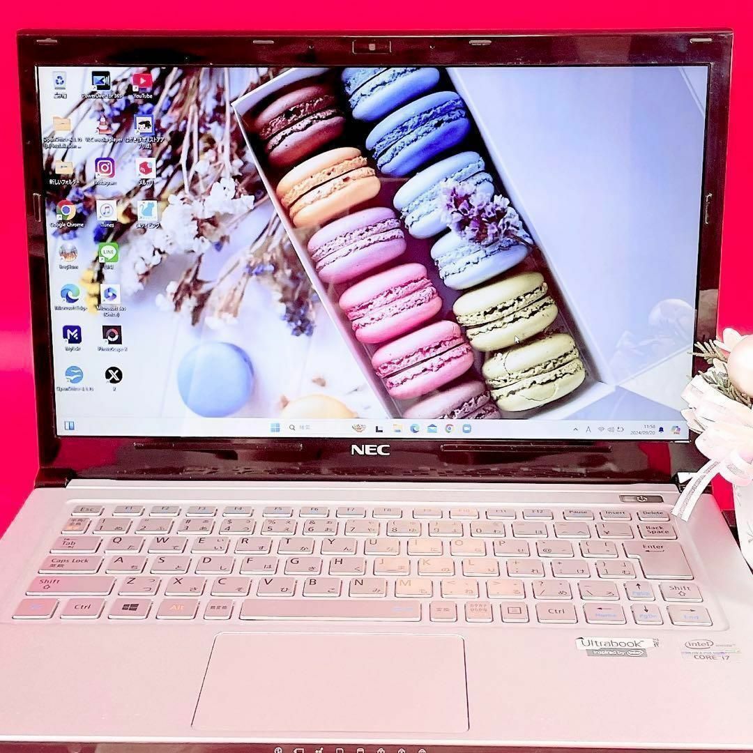 NEC - Corei7✨️小型で軽い‼️薄型ノートパソコン✨️SSDカメラ NEC - Corei7✨️小型で軽い‼️薄型ノートパソコン✨️SSDカメラ