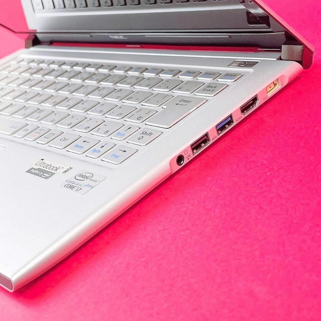 NEC - Corei7✨️小型で軽い‼️薄型ノートパソコン✨️SSDカメラ NEC - Corei7✨️小型で軽い‼️薄型ノートパソコン✨️SSDカメラ