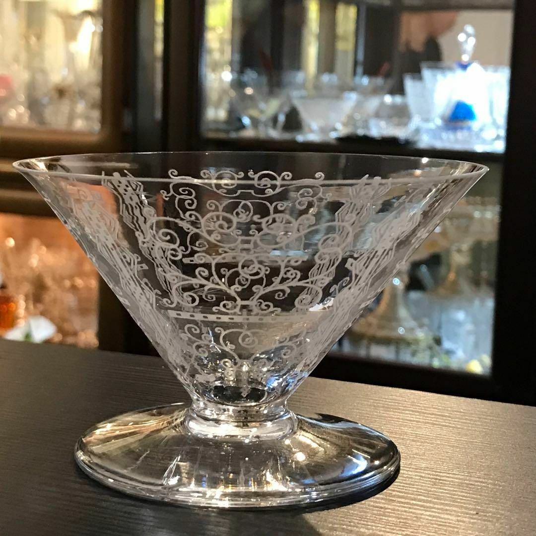 Baccarat - アラベスク模様*オールドバカラBACCARATリドLido Baccarat - アラベスク模様*オールドバカラBACCARATリドLido