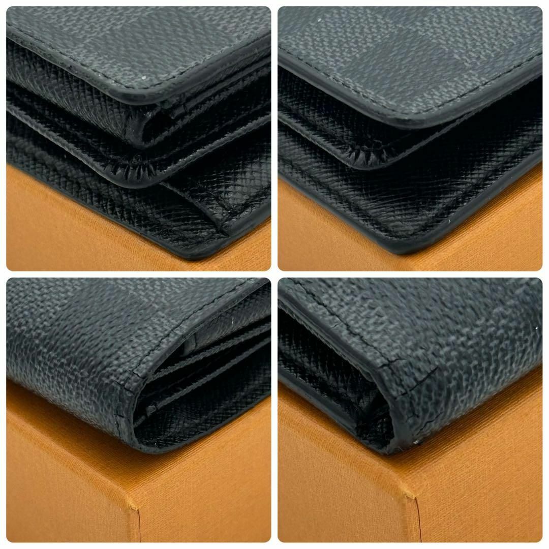 LOUIS VUITTON - ルイヴィトン 折財布 ダミエ グラフィット LOUIS VUITTON - ルイヴィトン 折財布 ダミエ グラフィット