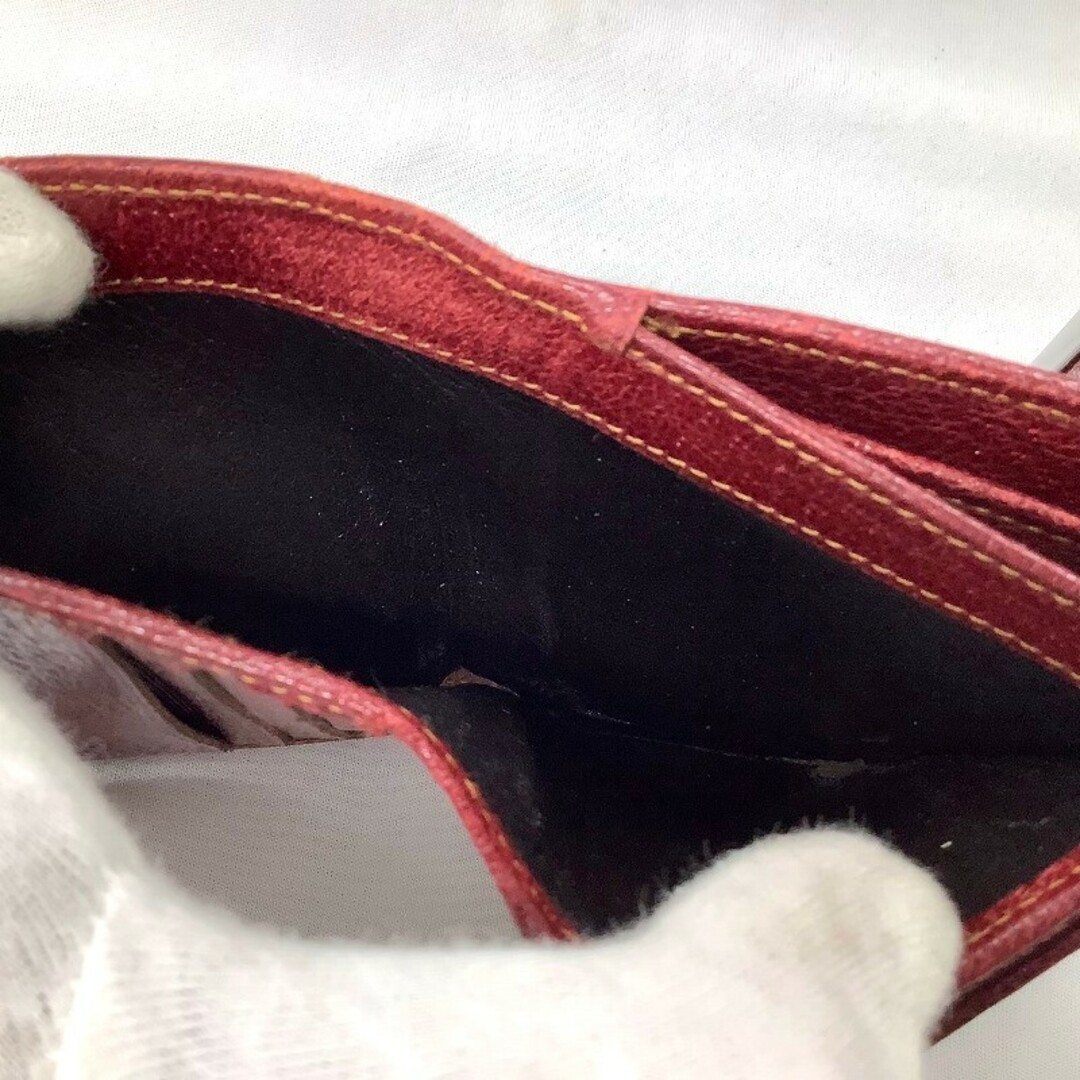 GUCCI - GUCCI グッチ GGキャンバス 折り財布 レザー 112716 GUCCI - GUCCI グッチ GGキャンバス 折り財布 レザー 112716