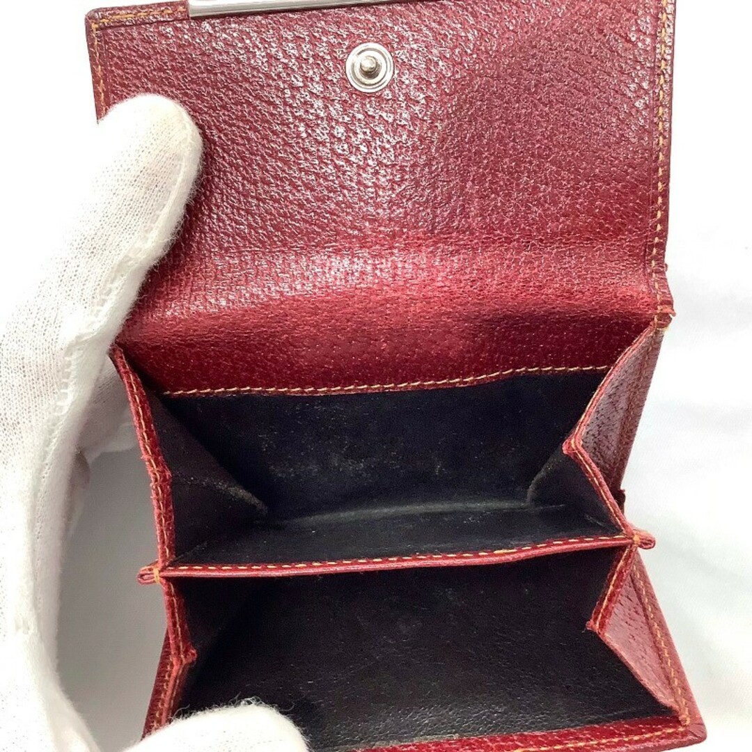GUCCI - GUCCI グッチ GGキャンバス 折り財布 レザー 112716 GUCCI - GUCCI グッチ GGキャンバス 折り財布 レザー 112716