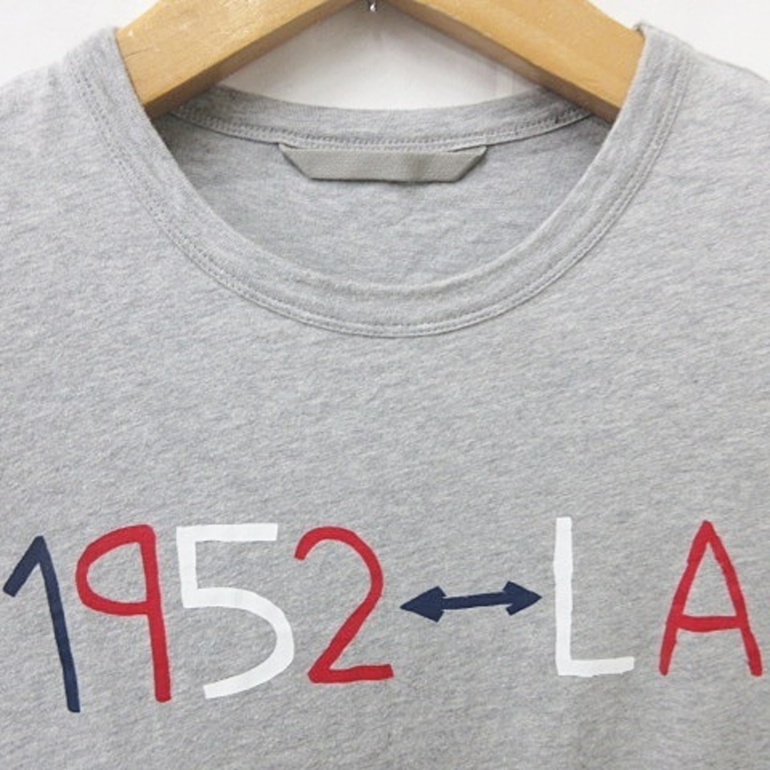 MONCLER - モンクレール MONCLER Tシャツ 半袖 プリント グレー MONCLER - モンクレール MONCLER Tシャツ 半袖 プリント グレー