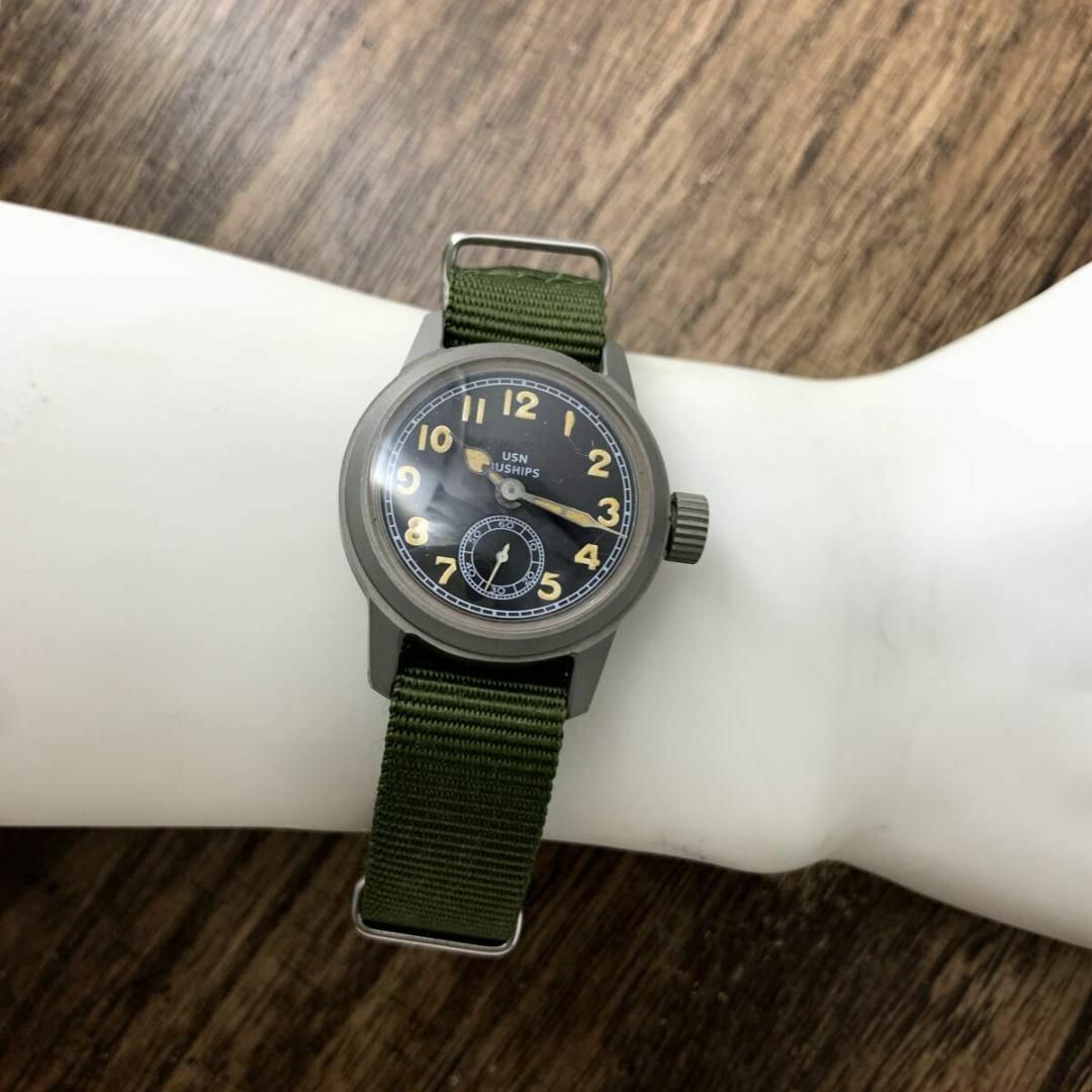 Hamilton - USA製 ハミルトン 動作良好 USN スモセコ ミリタリー Hamilton - USA製 ハミルトン 動作良好 USN スモセコ ミリタリー