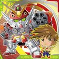 【[箔押し仕様] MG3-13 ガンダムヘビーアームズ＆トロワ・バートン (W…