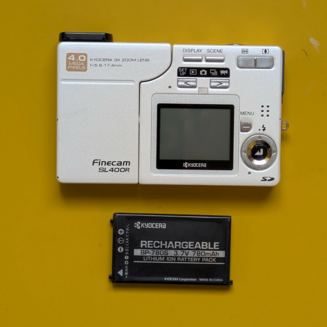 京セラ - 京セラ KYOCERA Finecam SL400R ジャンクの通販 by 京セラ - 京セラ KYOCERA Finecam SL400R ジャンクの通販 by