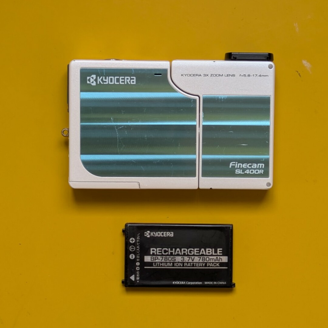 京セラ - 京セラ KYOCERA Finecam SL400R ジャンクの通販 by 京セラ - 京セラ KYOCERA Finecam SL400R ジャンクの通販 by