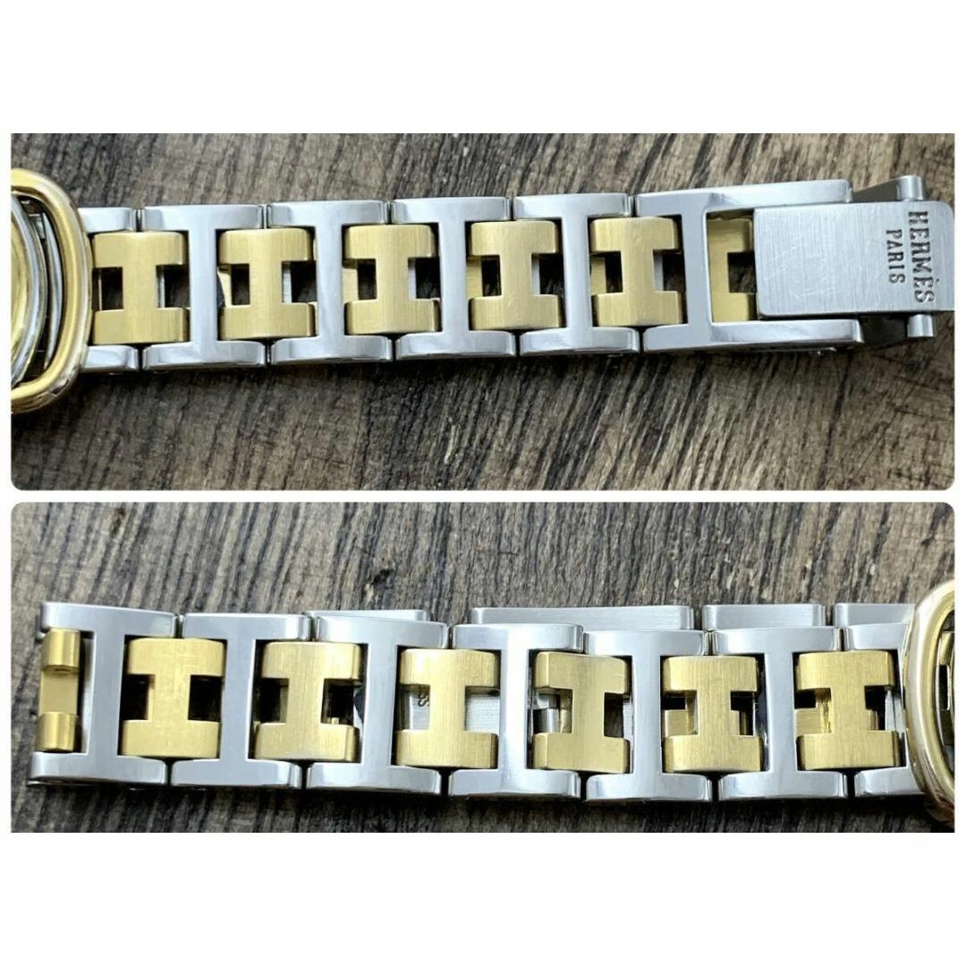 HERMES - エルメス/HERMES ラリー ゴールド文字盤 レディース HERMES - エルメス/HERMES ラリー ゴールド文字盤 レディース