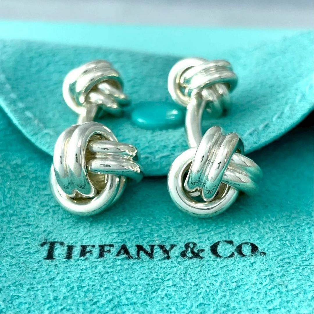Tiffany & Co. - ティファニー 希少 ツイスト ノット カフス 925 Tiffany & Co. - ティファニー 希少 ツイスト ノット カフス 925