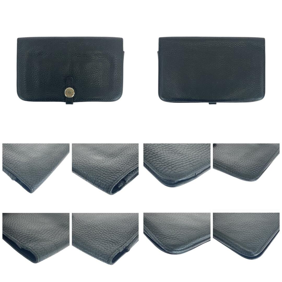 HERMES - 美品 HERMES エルメス ドゴンGM ブラック 黒 シルバー HERMES - 美品 HERMES エルメス ドゴンGM ブラック 黒 シルバー