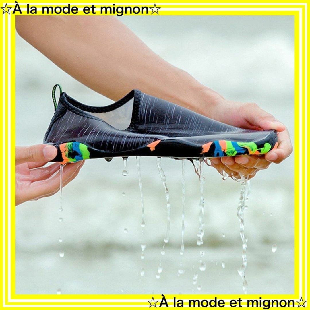 【即日発送】[SIXSPACE] マリンシューズ ウォーターシューズ 水陸両用  メンズの靴/シューズ(その他)の商品写真