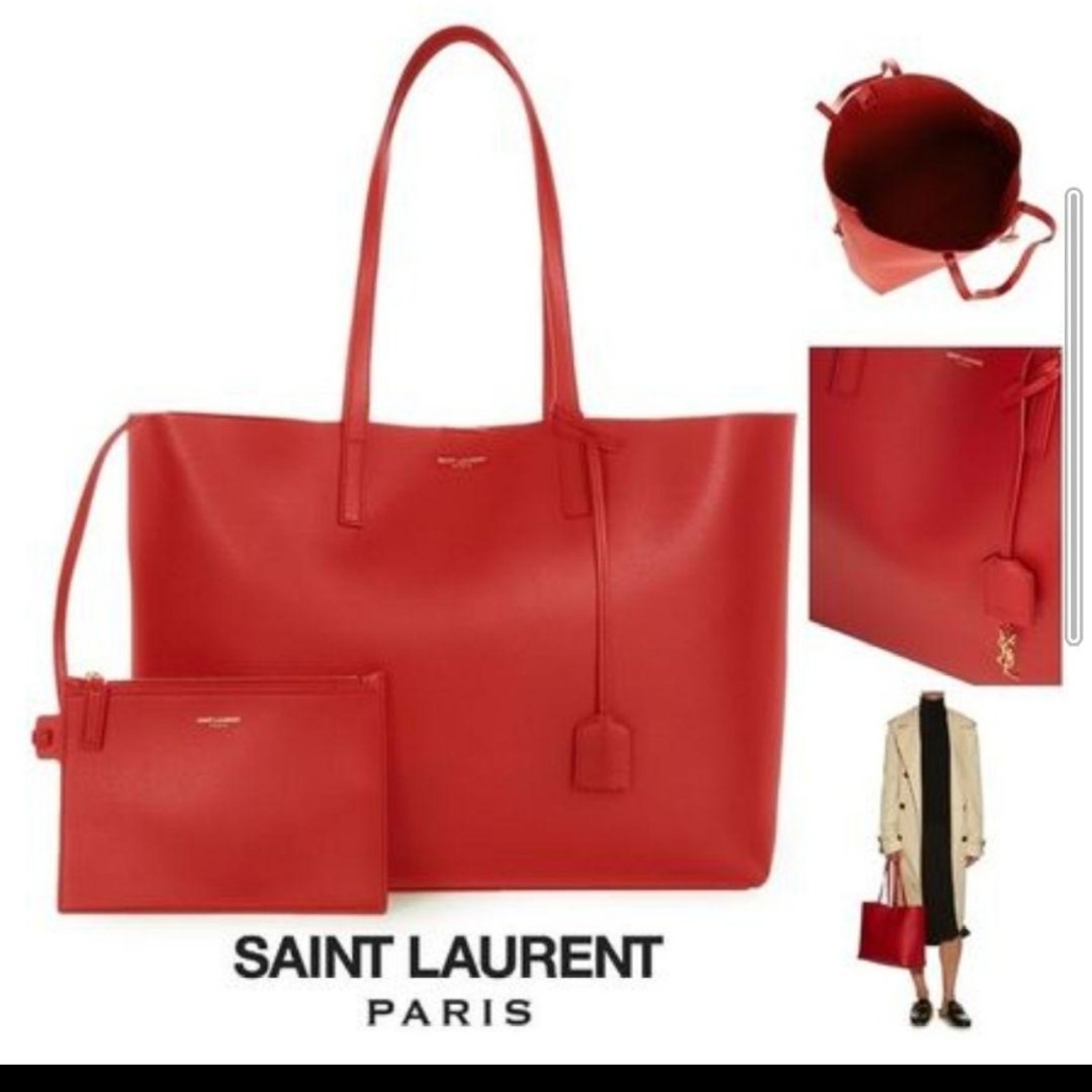 SAINT LAURENT - サンローラン ショッピング トートバッグ SAINT LAURENT - サンローラン ショッピング トートバッグ