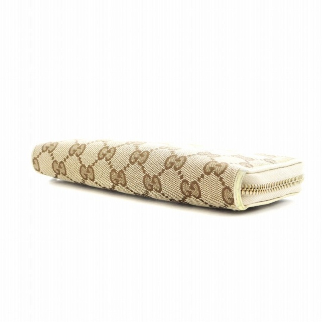 GUCCI - グッチ GGキャンバス 長財布 ラウンドファスナー GUCCI - グッチ GGキャンバス 長財布 ラウンドファスナー