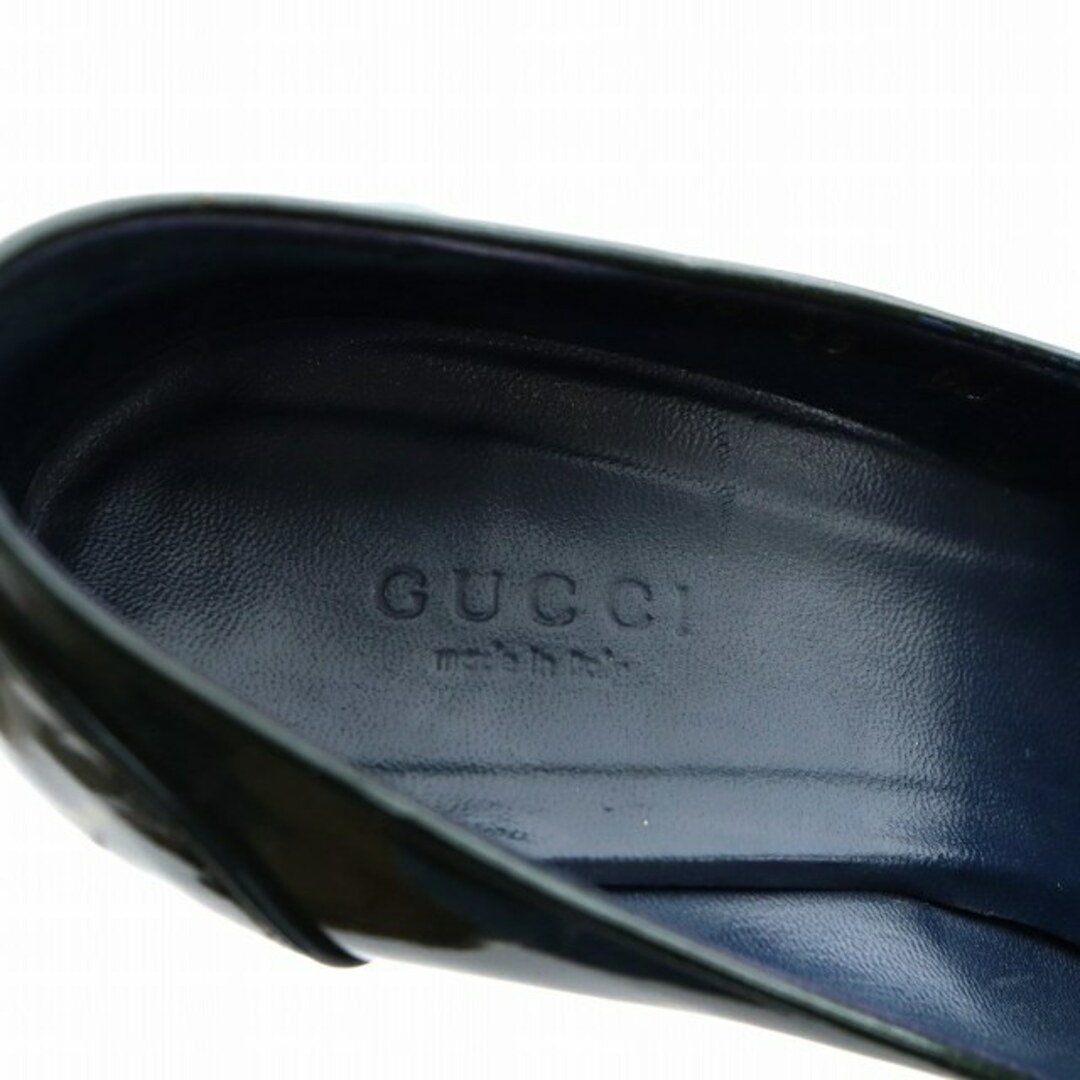 GUCCI - グッチ ホースビット パンプス 35 緑 163386 □GY17 GUCCI - グッチ ホースビット パンプス 35 緑 163386 □GY17