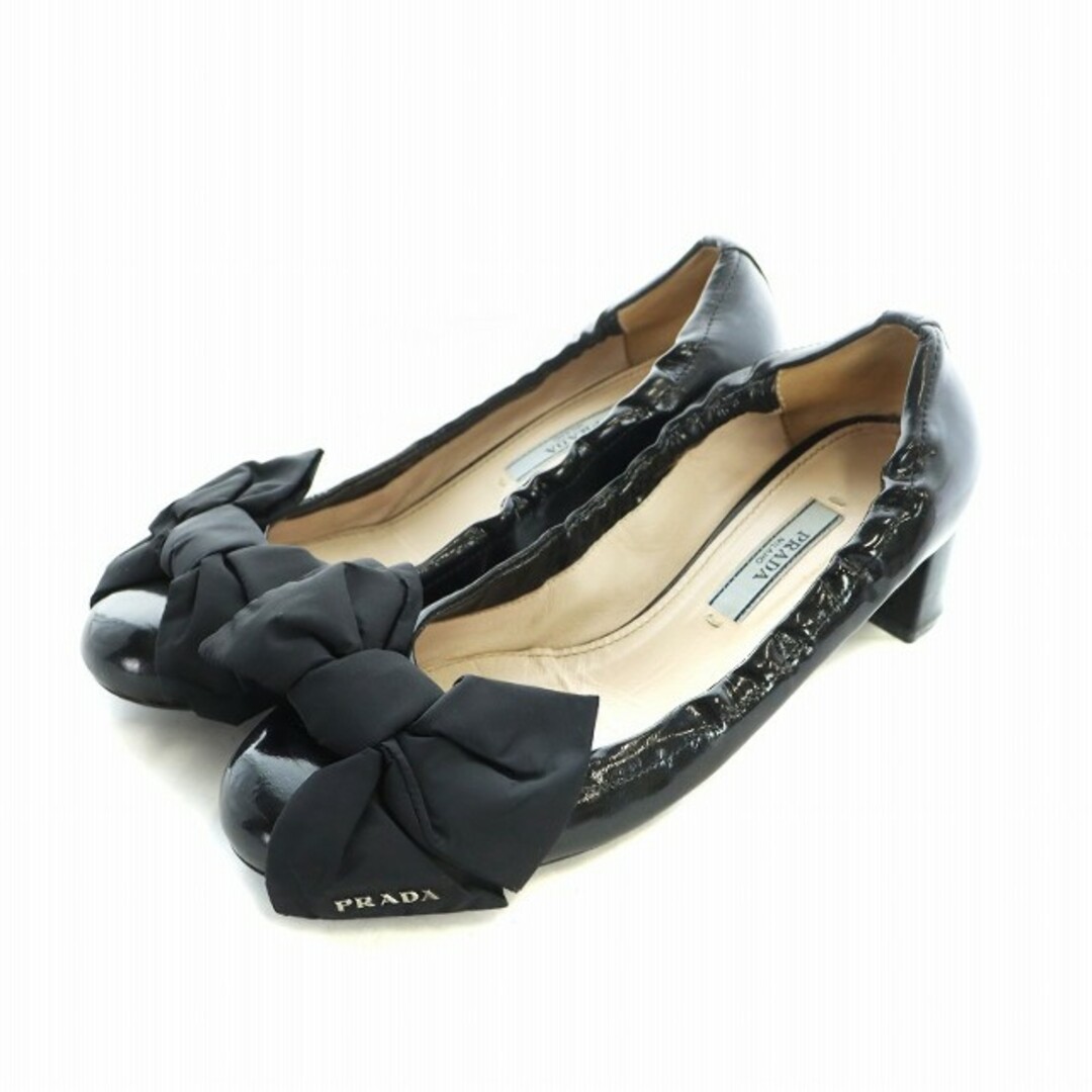 PRADA - プラダ パンプス ラウンドトゥ チャンキーヒール PRADA - プラダ パンプス ラウンドトゥ チャンキーヒール