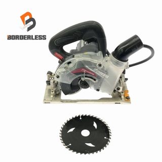 キョウセラ(京セラ)の☆中古品☆KYOCERA 京セラ 100V 125mm 電子集じん丸ノコ ANW422EDM 集塵丸ノコ 防じんマルノコ 集じん丸のこ 防じん丸ノコ 106250(工具)