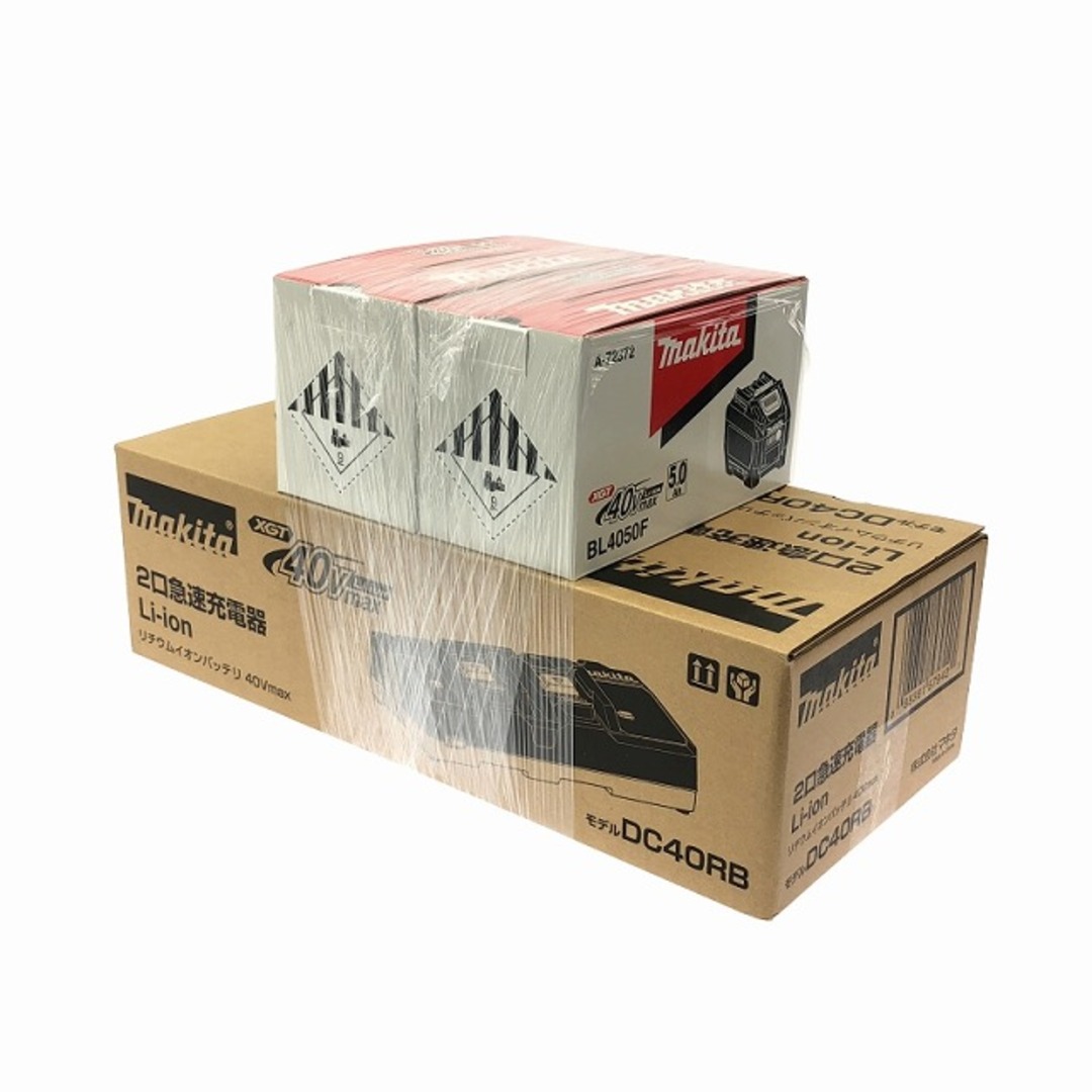 Makita - ☆未使用品 3点セット☆makita マキタ 40Vmax 5.0Ah Makita - ☆未使用品 3点セット☆makita マキタ 40Vmax 5.0Ah