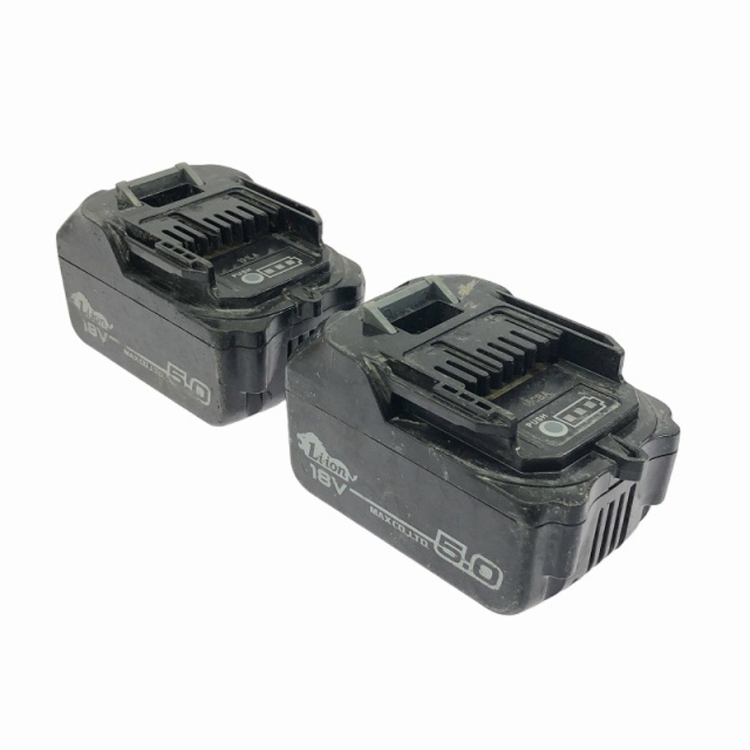 ☆中古品2個セット☆MAX マックス 18V 5.0Ah 純正 リチウム ☆中古品2個セット☆MAX マックス 18V 5.0Ah 純正 リチウム