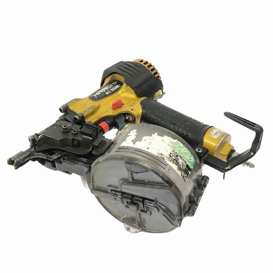 日立 - ☆中古品☆HITACHI 日立工機 50mm 高圧ロール釘打機 日立 - ☆中古品☆HITACHI 日立工機 50mm 高圧ロール釘打機