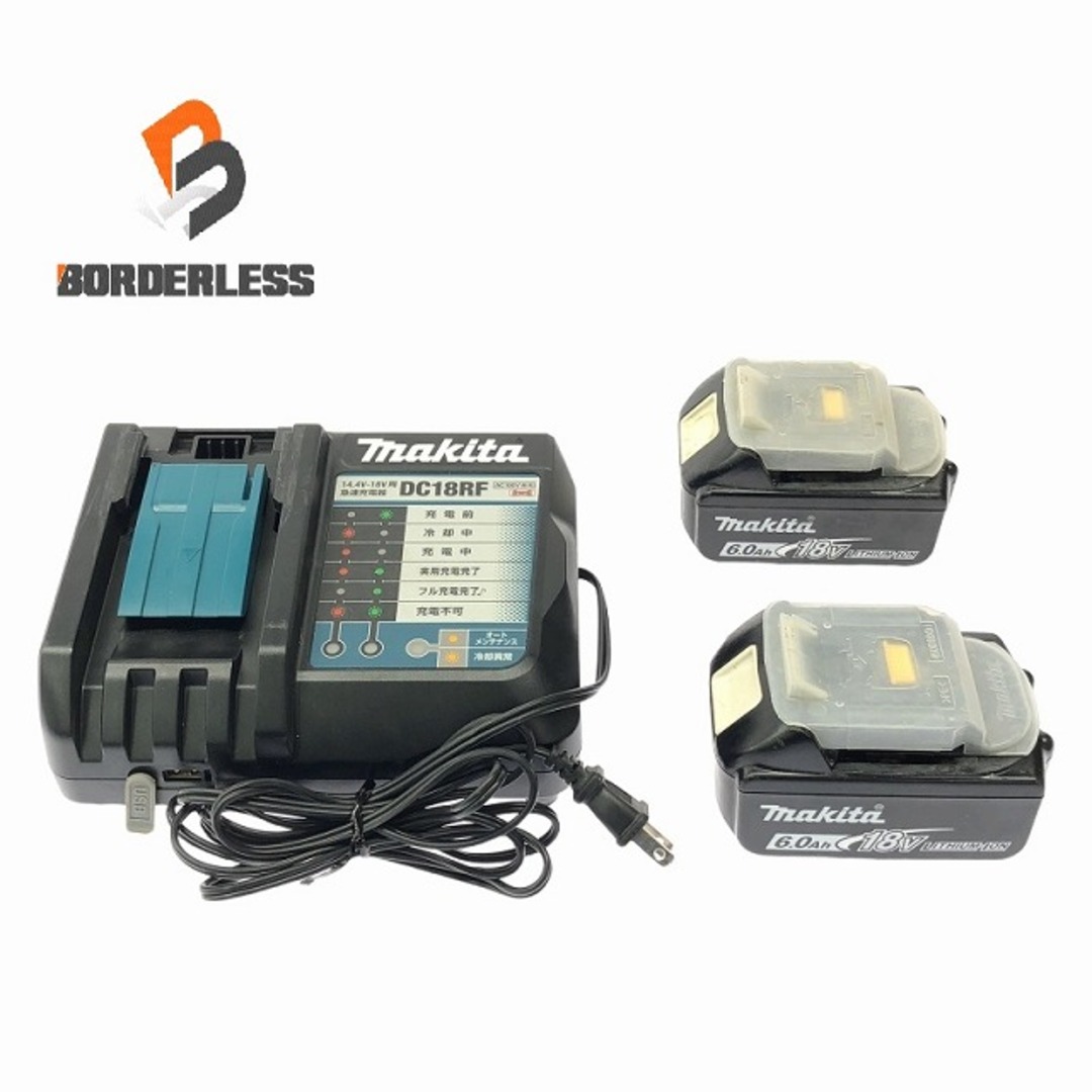 Makita - ☆中古品3点セット☆makita マキタ 18V 6.0Ah 純正 Makita - ☆中古品3点セット☆makita マキタ 18V 6.0Ah 純正