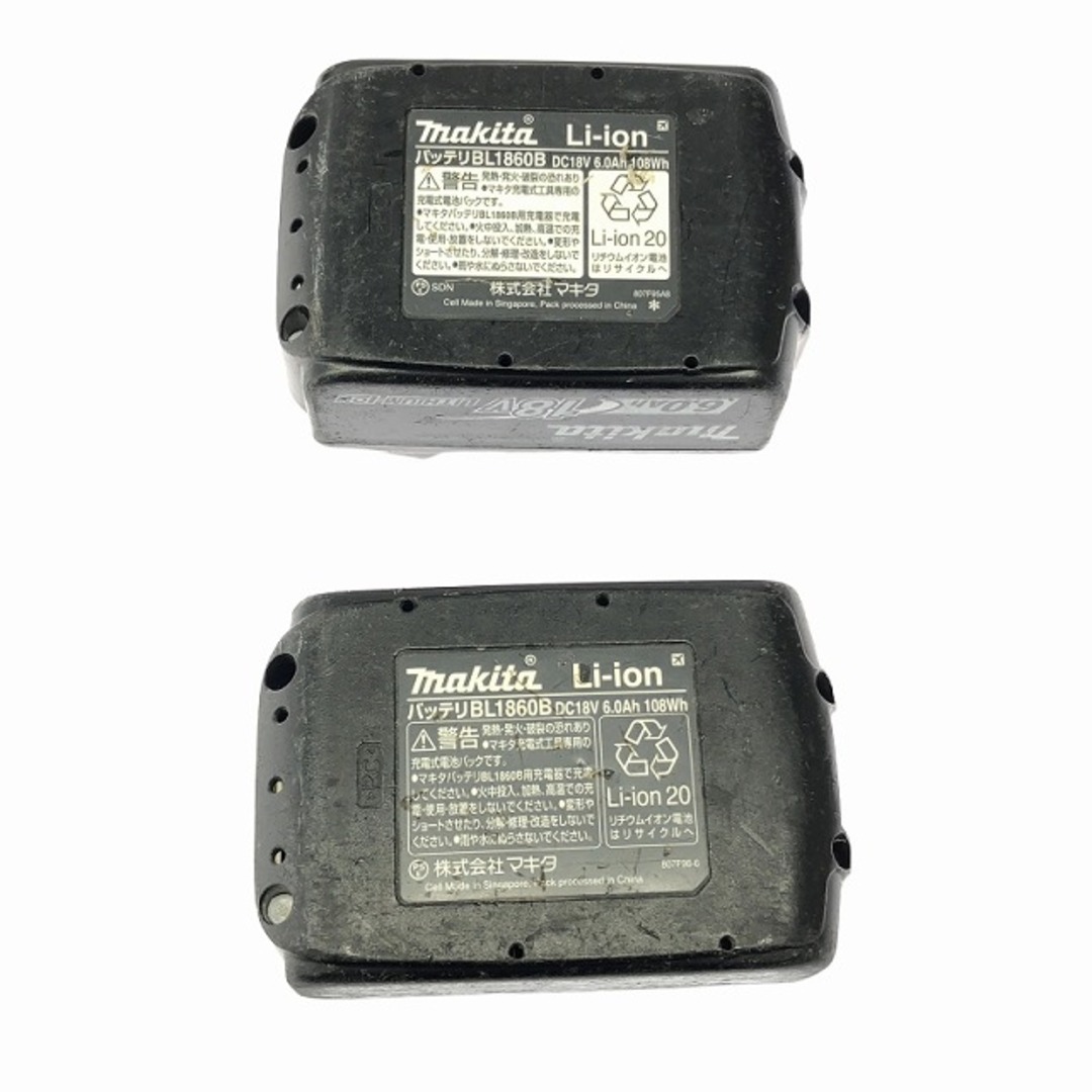 Makita - ☆中古品3点セット☆makita マキタ 18V 6.0Ah 純正 Makita - ☆中古品3点セット☆makita マキタ 18V 6.0Ah 純正