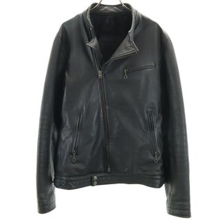 BEAMS - 古着 BEAMS ビームス ゴートスキン レザー ライダース BEAMS - 古着 BEAMS ビームス ゴートスキン レザー ライダース
