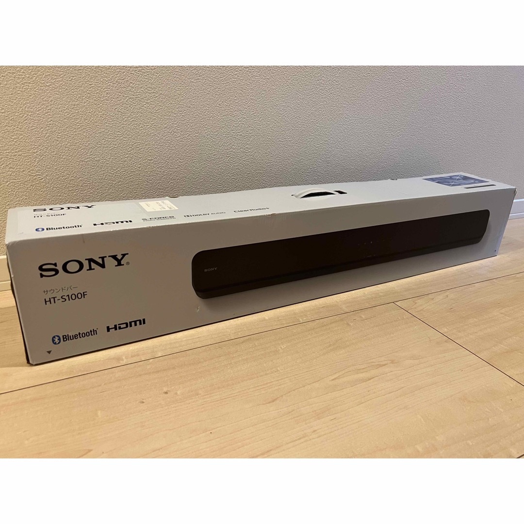 SONY - 【新品】SONY ソニー サウンドバー HT-S100Fの通販 by SONY - 【新品】SONY ソニー サウンドバー HT-S100Fの通販 by