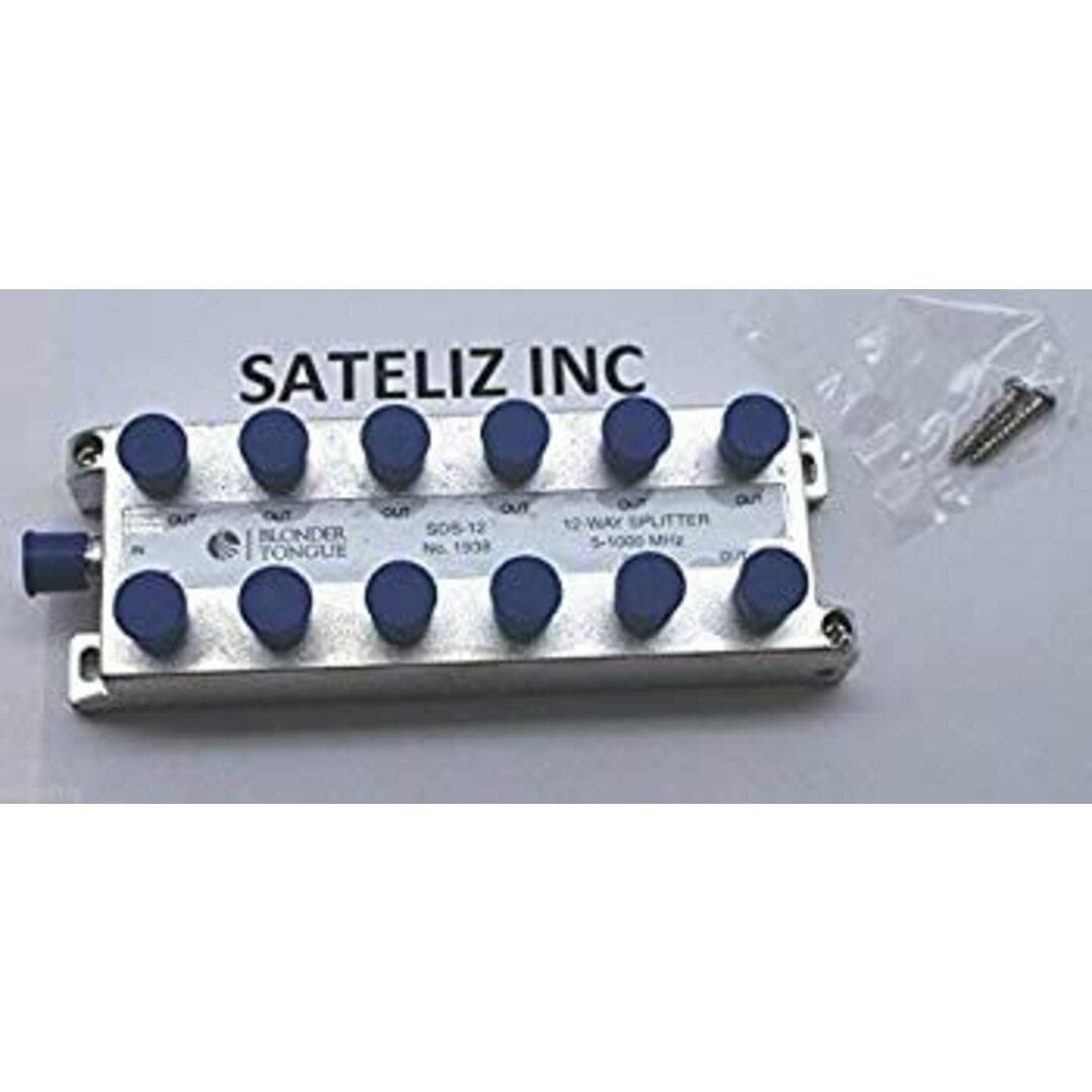 Blonder Tongue 12-way 5???1000?MHzケーブルテレビスプリッタsds-12新しい配布CATV インテリア/住まい/日用品の文房具(その他)の商品写真