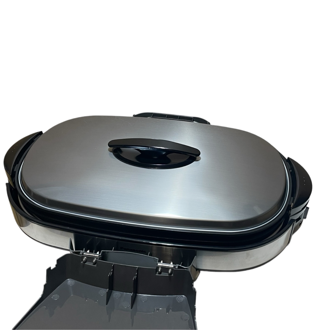 Panasonic - パナソニック ホットプレート シルバー NF-W300-S Panasonic - パナソニック ホットプレート シルバー NF-W300-S