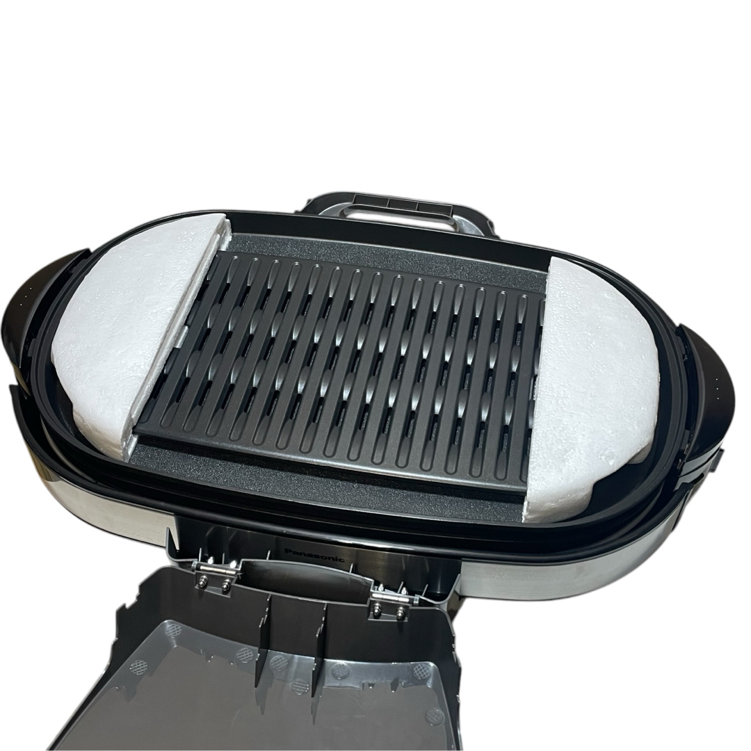 Panasonic - パナソニック ホットプレート シルバー NF-W300-S Panasonic - パナソニック ホットプレート シルバー NF-W300-S