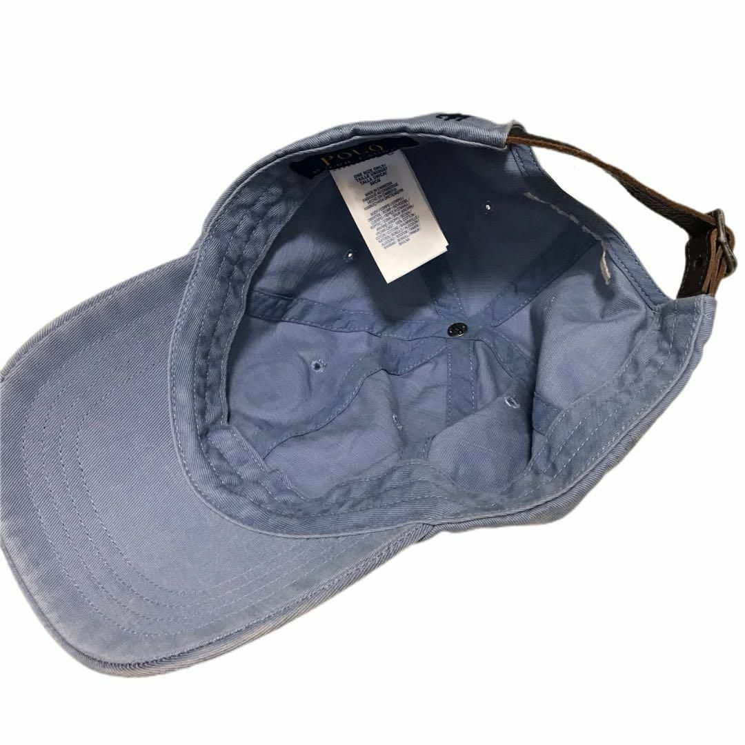 POLO RALPH LAUREN - Polo Ralph Lauren 1992 キャップ ブルーの POLO RALPH LAUREN - Polo Ralph Lauren 1992 キャップ ブルーの