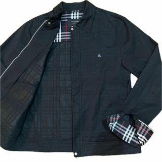BURBERRY BLACK LABEL - バーバリーブラックレーベル ジップ BURBERRY BLACK LABEL - バーバリーブラックレーベル ジップ