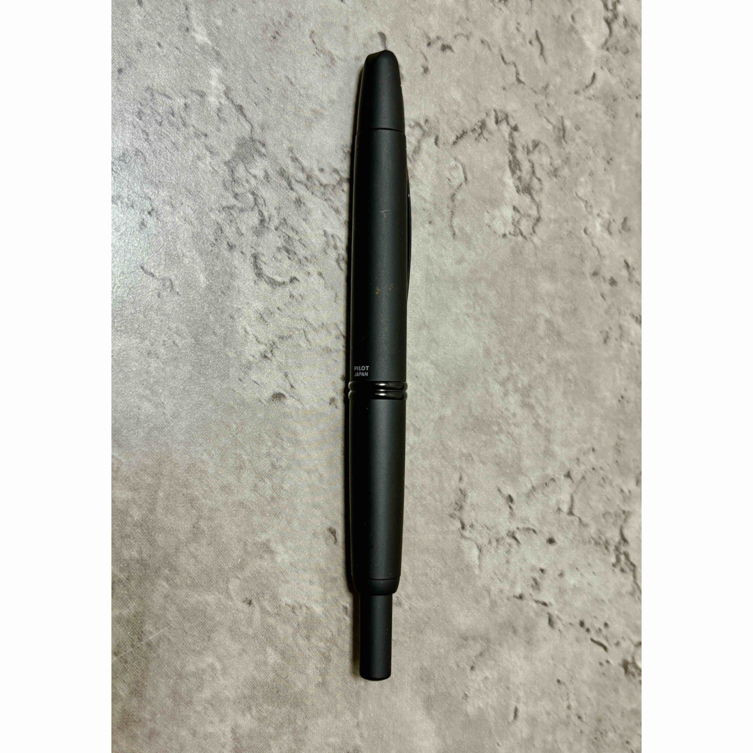 PILOT - 美品 PILOT キャップレス万年筆 18k 細字マットブラック PILOT - 美品 PILOT キャップレス万年筆 18k 細字マットブラック