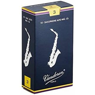 バンドーレン アルトサクソフォンリード トラディショナル 硬さ:3 (10枚入り)(その他)