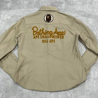 A BATHING APE - 初期 97年製 APE ウエスタンシャツ NOWHERE A BATHING APE - 初期 97年製 APE ウエスタンシャツ NOWHERE