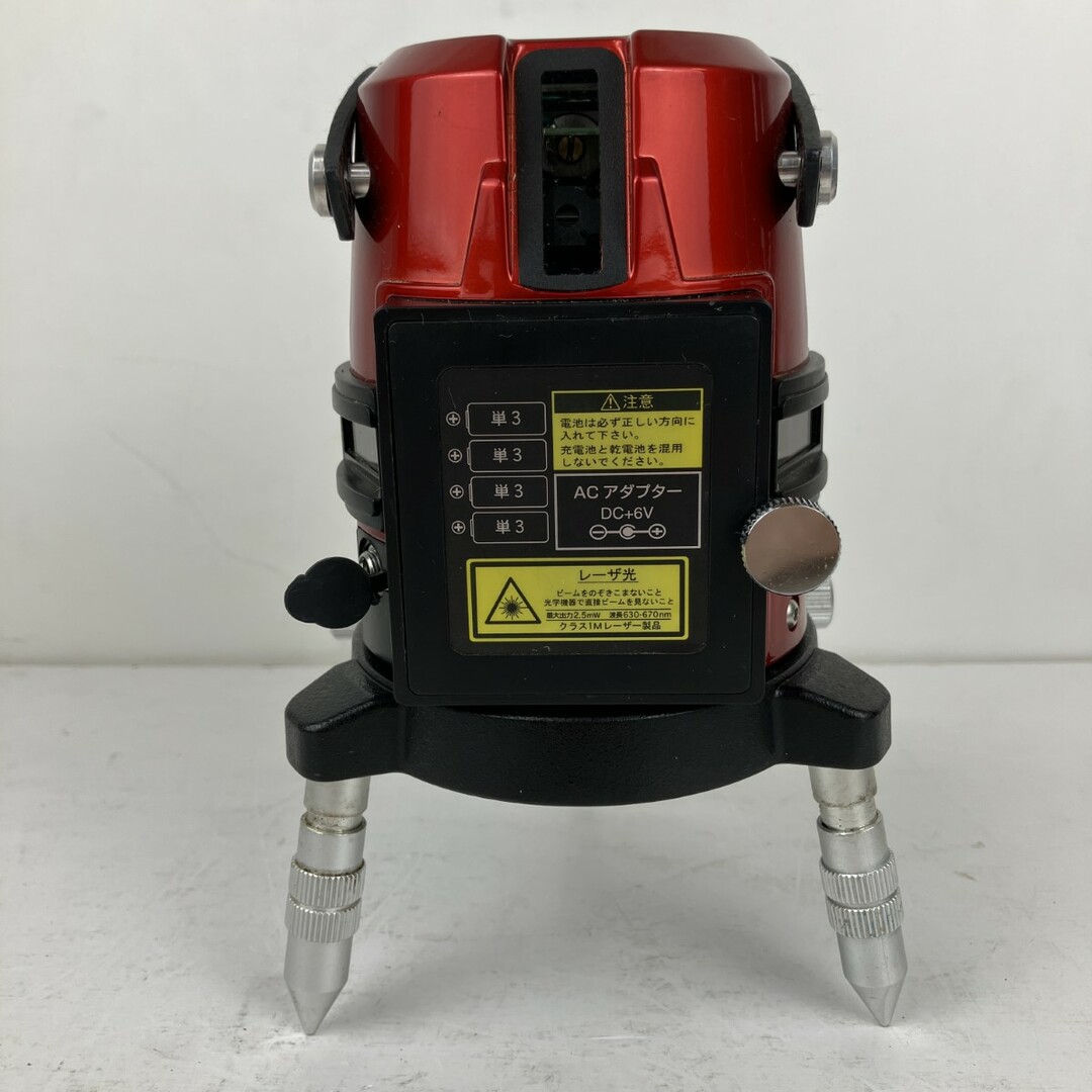 ЗЗKDS 赤レーザー レーザー墨出し器 受光器 ACアダプタ ケース付 ЗЗKDS 赤レーザー レーザー墨出し器 受光器 ACアダプタ ケース付