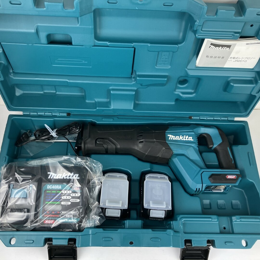 Makita - ЗЗMAKITA マキタ 40v 充電式レシプロソー バッテリーx2 Makita - ЗЗMAKITA マキタ 40v 充電式レシプロソー バッテリーx2