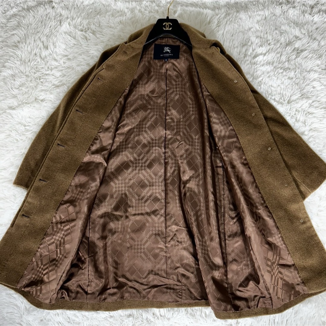 BURBERRY - 美品✨《バーバリー》カシミヤ混 裏地ノバチェック BURBERRY - 美品✨《バーバリー》カシミヤ混 裏地ノバチェック