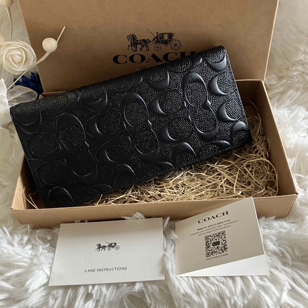 COACH OUTLET - コーチ COACH 長財布 メンズ シグネチャー COACH OUTLET - コーチ COACH 長財布 メンズ シグネチャー