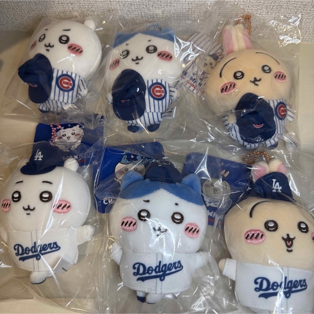 ちいかわ - ちいかわX MLB TOKYO SERIES 2025 マスコット 6点の ちいかわ - ちいかわX MLB TOKYO SERIES 2025 マスコット 6点の