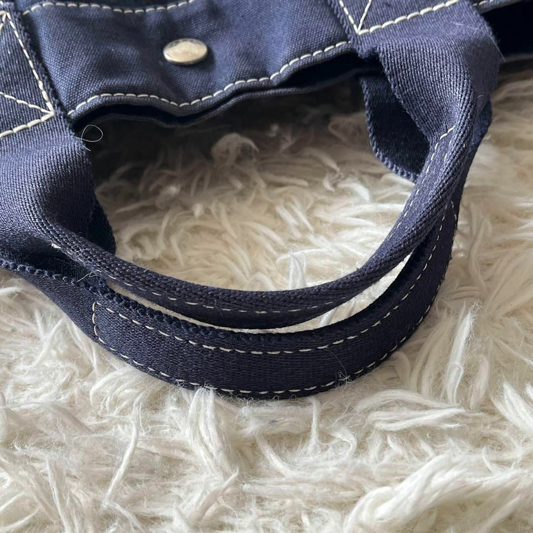 HERMES - エルメス トートバッグ ドーヴィル MM ネイビー HERMES - エルメス トートバッグ ドーヴィル MM ネイビー