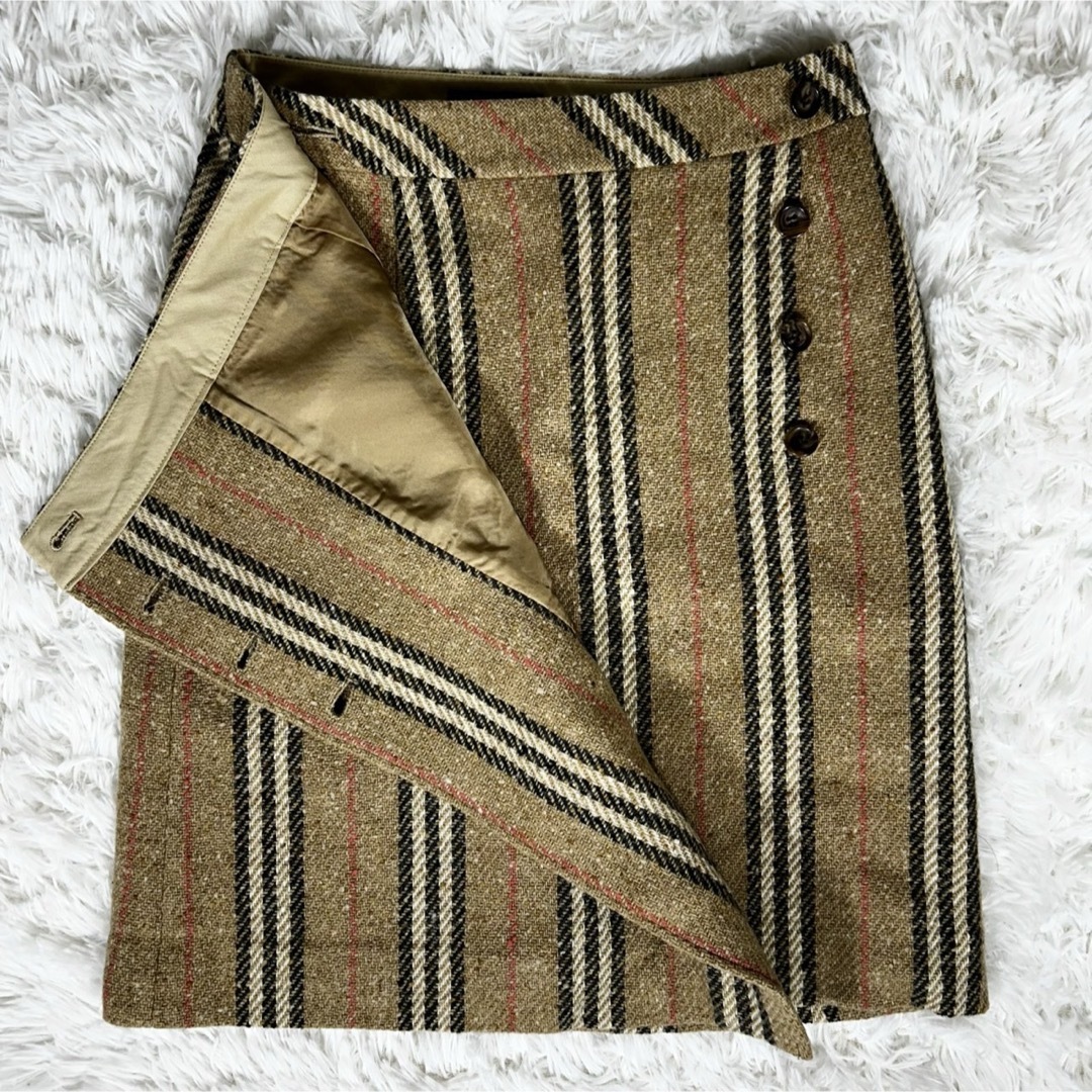 BURBERRY - 美品✨《バーバリーロンドン》ノバストライプ柄 BURBERRY - 美品✨《バーバリーロンドン》ノバストライプ柄