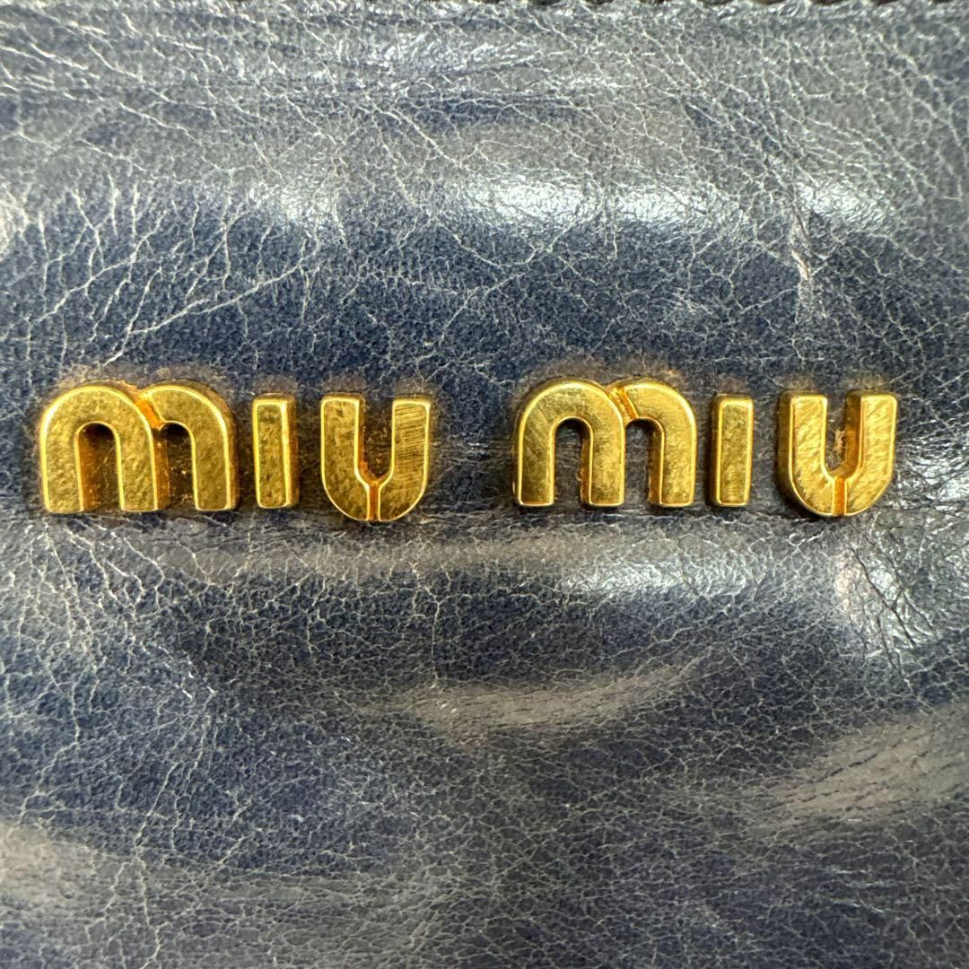 MIU MIU - miumiu archive leather 2way shoulderbagの通販 by MIU MIU - miumiu archive leather 2way shoulderbagの通販 by