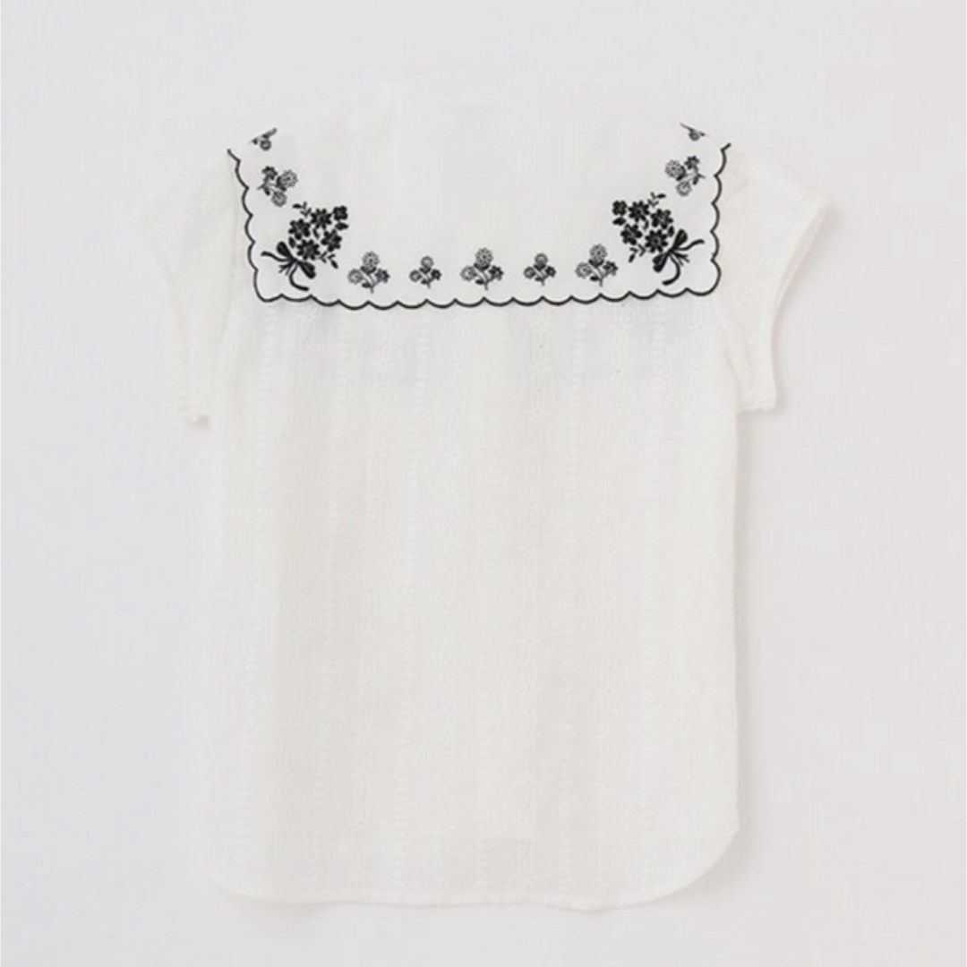 ANNA SUI mini - 新品 アナスイミニ スカラ襟ブラウスの通販 by ANNA SUI mini - 新品 アナスイミニ スカラ襟ブラウスの通販 by
